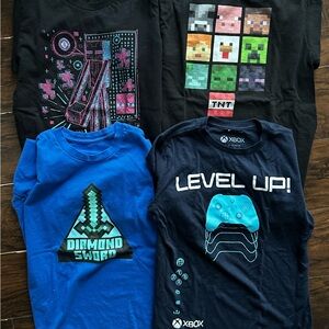 🍂2/$5 Xbox Minecraft Graphic T-Shirts Bundle